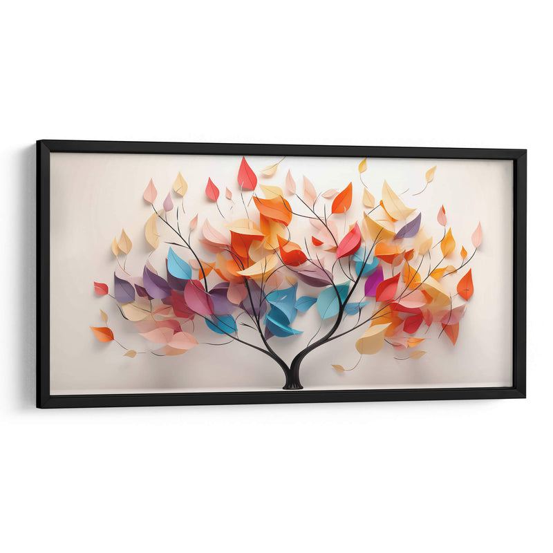 ÁRBOL CON HOJAS - Cecilia Flores | Cuadro decorativo de Canvas Lab
