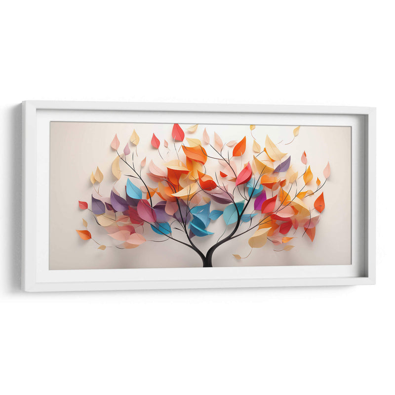 ÁRBOL CON HOJAS - Cecilia Flores | Cuadro decorativo de Canvas Lab