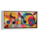 NOTAS MUSICALES - Cecilia Flores | Cuadro decorativo de Canvas Lab