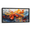 VIOLIN Y PINTURA - Cecilia Flores | Cuadro decorativo de Canvas Lab