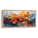 VIOLIN Y PINTURA - Cecilia Flores | Cuadro decorativo de Canvas Lab