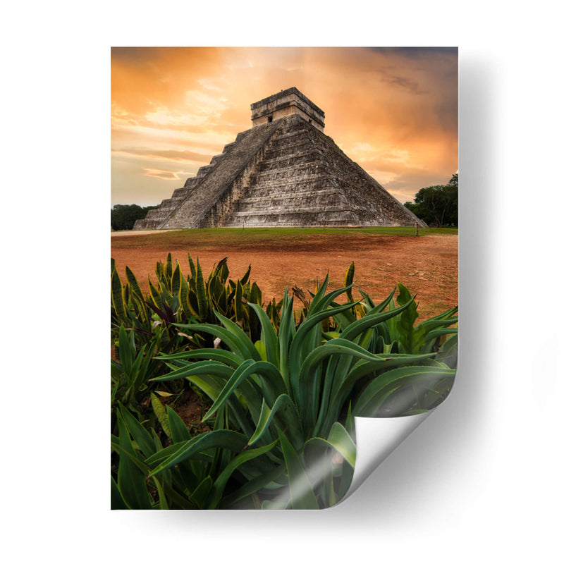 Chichen Itza Mexico - JORGE VARGAS | Cuadro decorativo de Canvas Lab