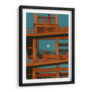 Luna llena al amanecer - Enrique Estrada | Cuadro decorativo de Canvas Lab