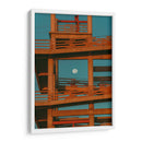 Luna llena al amanecer - Enrique Estrada | Cuadro decorativo de Canvas Lab