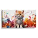 GATITO MUSICAL - Cecilia Flores | Cuadro decorativo de Canvas Lab