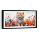 GATITO MUSICAL - Cecilia Flores | Cuadro decorativo de Canvas Lab