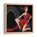 Año del Dragón - Púrpura Imperial | Cuadro decorativo de Canvas Lab