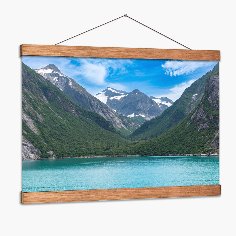 Montañas de Alaska en días de verano. - Claudia Luna | Cuadro decorativo de Canvas Lab