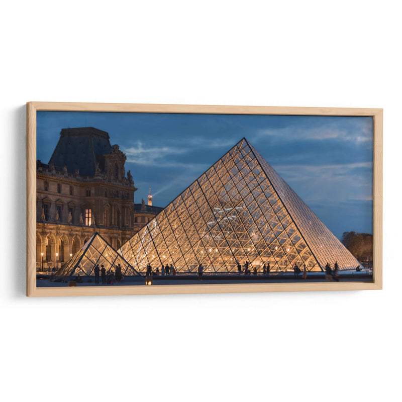 Louvre  - Omar Montero | Cuadro decorativo de Canvas Lab
