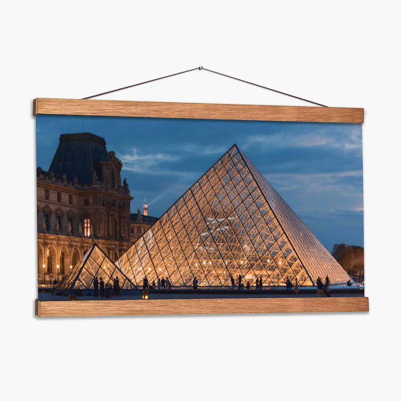 Louvre  - Omar Montero | Cuadro decorativo de Canvas Lab