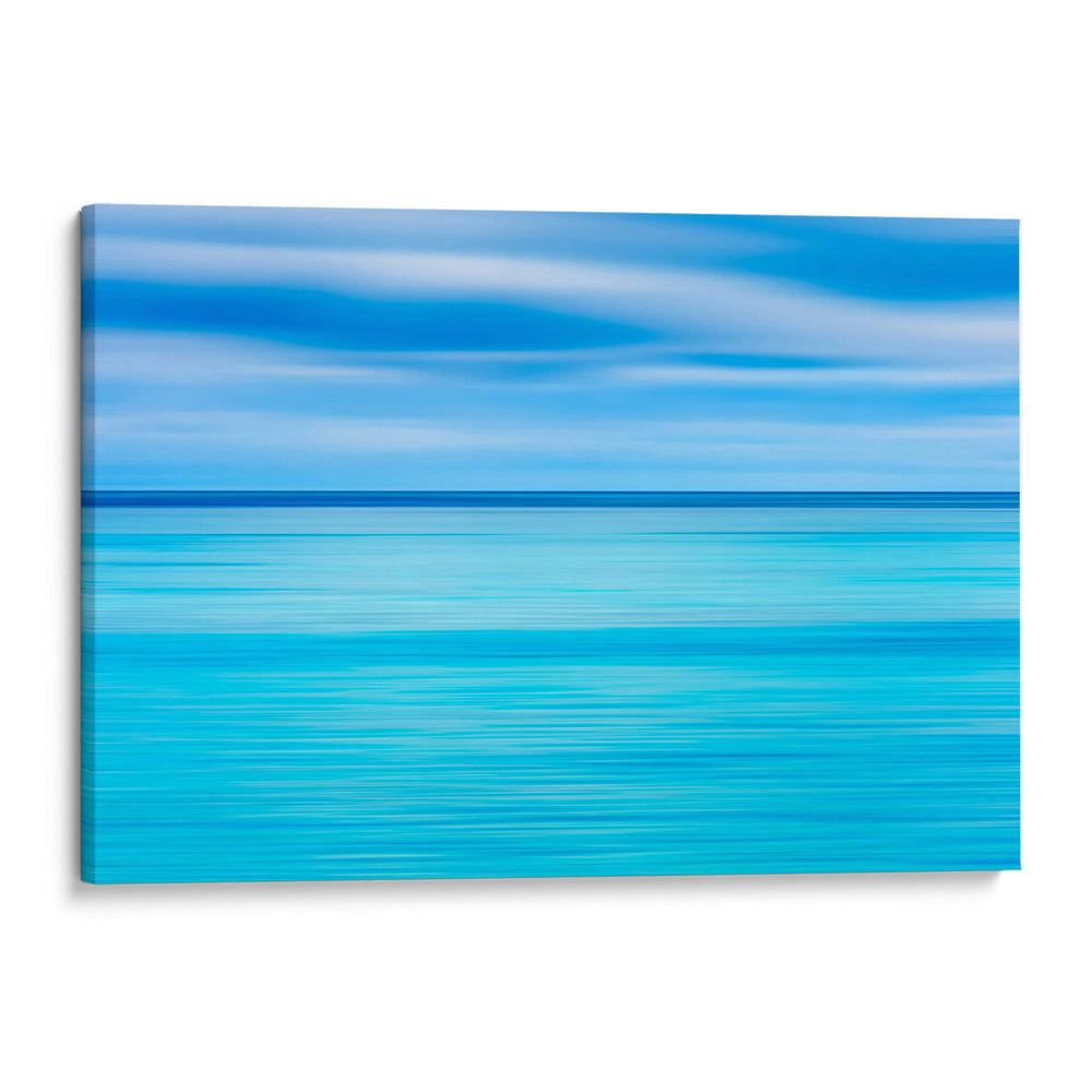 Azules. Barrido de mar.  - Claudia Luna | Cuadro decorativo de Canvas Lab