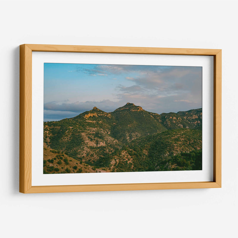 Montañas al atardecer - Enrique Estrada | Cuadro decorativo de Canvas Lab