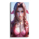 FFVII - AERITH - DeLaVegaGaming | Cuadro decorativo de Canvas Lab