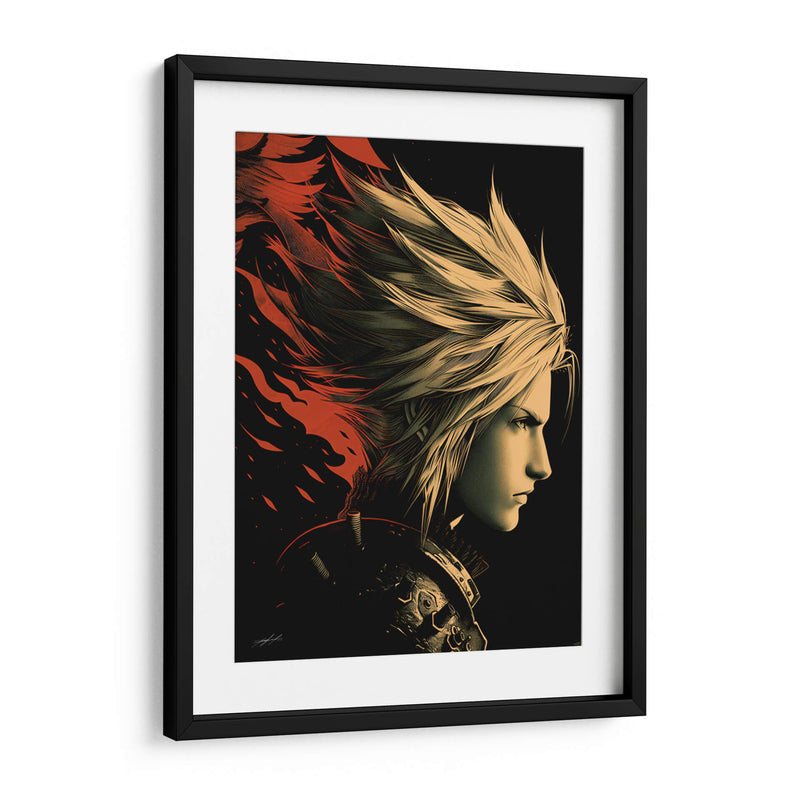 FFVII - CLOUD - DeLaVegaGaming | Cuadro decorativo de Canvas Lab