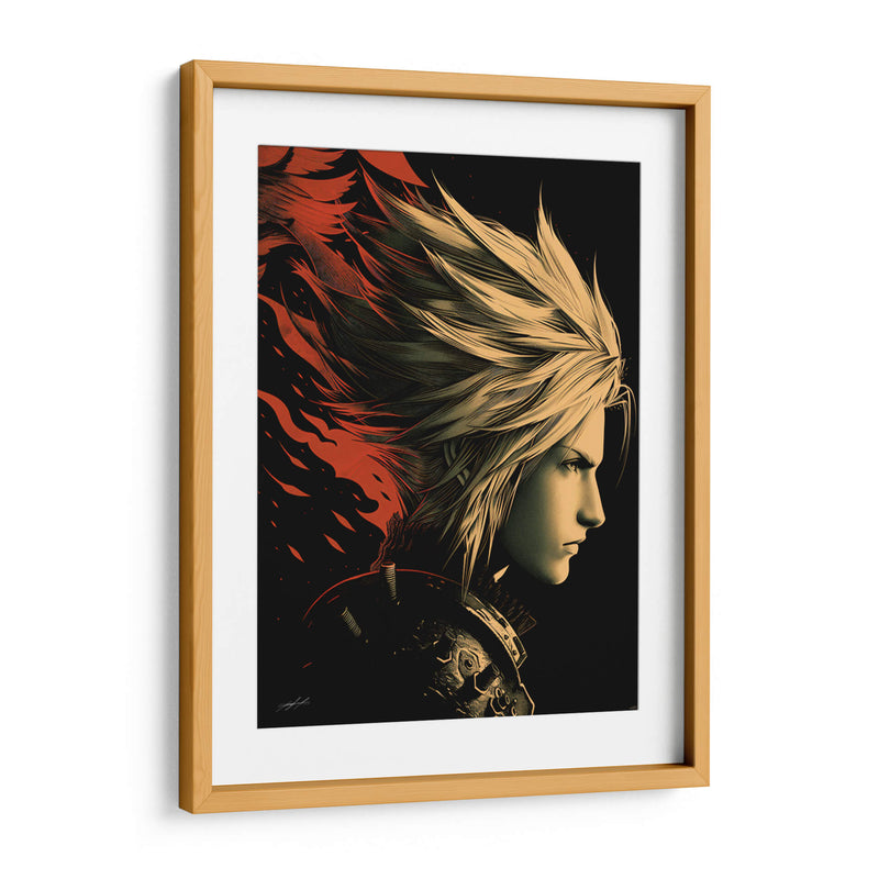 FFVII - CLOUD - DeLaVegaGaming | Cuadro decorativo de Canvas Lab