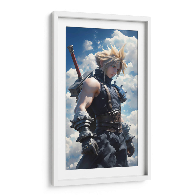 FFVII - CLOUD - 2 - DeLaVegaGaming | Cuadro decorativo de Canvas Lab