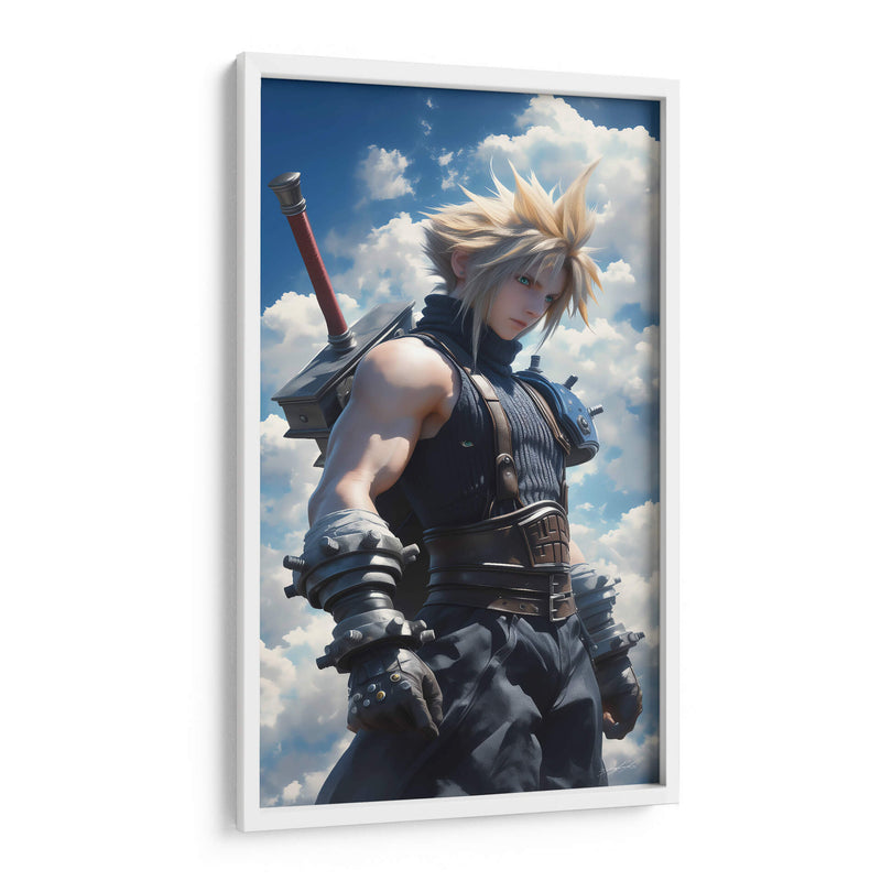 FFVII - CLOUD - 2 - DeLaVegaGaming | Cuadro decorativo de Canvas Lab