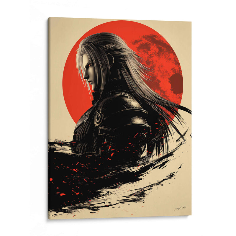 FFVII - SEPHIROTH - DeLaVegaGaming | Cuadro decorativo de Canvas Lab