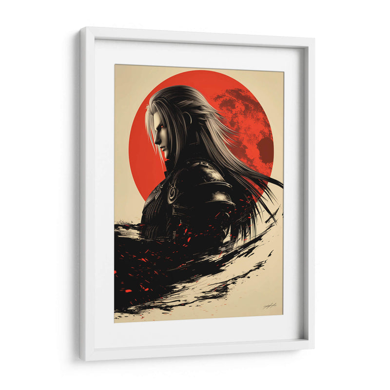 FFVII - SEPHIROTH - DeLaVegaGaming | Cuadro decorativo de Canvas Lab