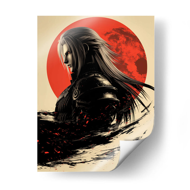 FFVII - SEPHIROTH - DeLaVegaGaming | Cuadro decorativo de Canvas Lab