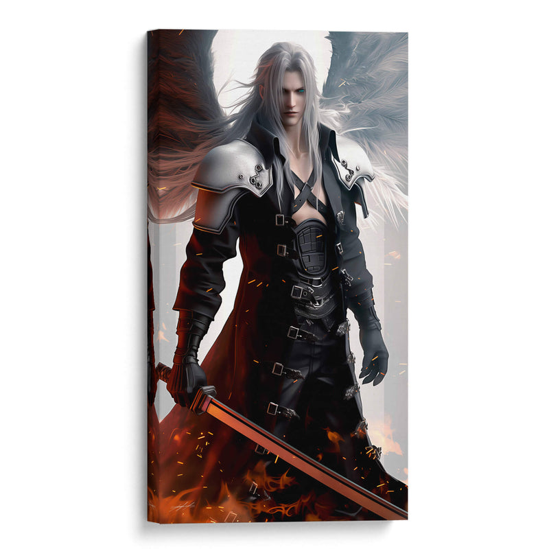 FFVII - SEPHIROTH - 2 - DeLaVegaGaming | Cuadro decorativo de Canvas Lab