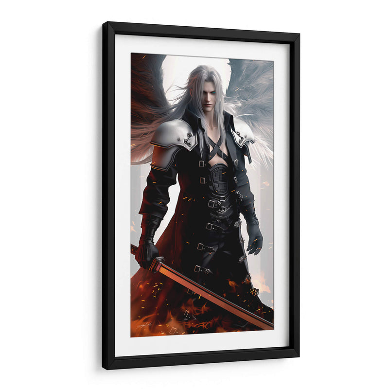 FFVII - SEPHIROTH - 2 - DeLaVegaGaming | Cuadro decorativo de Canvas Lab