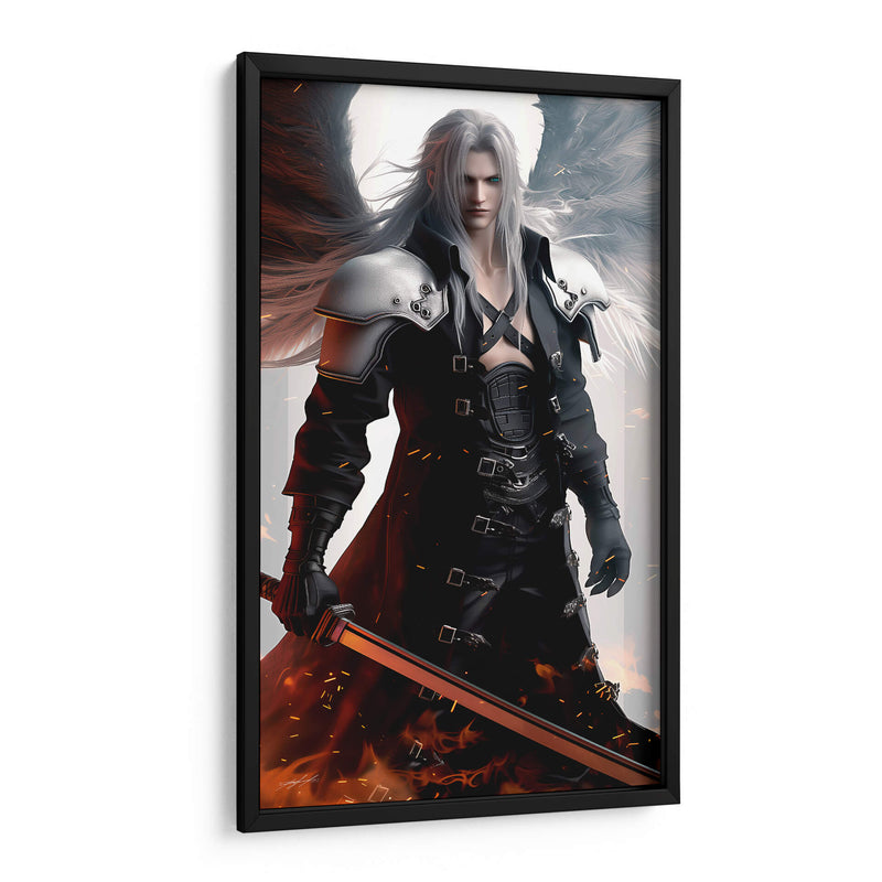 FFVII - SEPHIROTH - 2 - DeLaVegaGaming | Cuadro decorativo de Canvas Lab