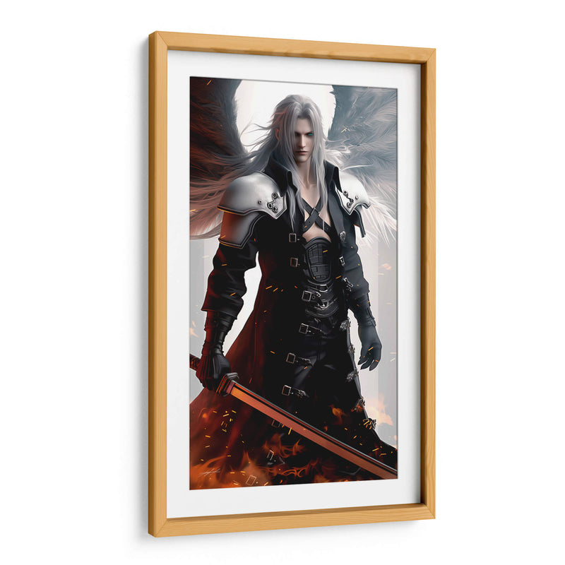 FFVII - SEPHIROTH - 2 - DeLaVegaGaming | Cuadro decorativo de Canvas Lab