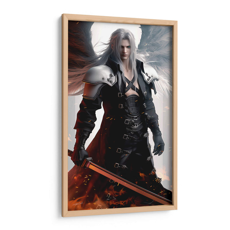 FFVII - SEPHIROTH - 2 - DeLaVegaGaming | Cuadro decorativo de Canvas Lab