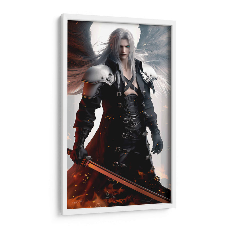 FFVII - SEPHIROTH - 2 - DeLaVegaGaming | Cuadro decorativo de Canvas Lab