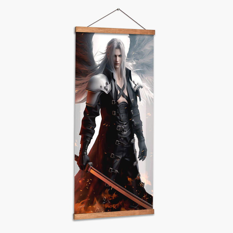 FFVII - SEPHIROTH - 2 - DeLaVegaGaming | Cuadro decorativo de Canvas Lab