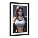 FFVII - TIFA - DeLaVegaGaming | Cuadro decorativo de Canvas Lab