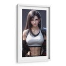 FFVII - TIFA - DeLaVegaGaming | Cuadro decorativo de Canvas Lab