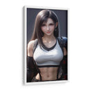 FFVII - TIFA - DeLaVegaGaming | Cuadro decorativo de Canvas Lab