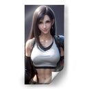 FFVII - TIFA - DeLaVegaGaming | Cuadro decorativo de Canvas Lab
