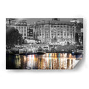 Reflejos de la noche. Isla Victoria, Canadá. - Claudia Luna | Cuadro decorativo de Canvas Lab