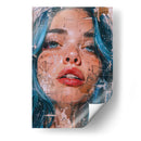 Chica de papel  - Paltik Arte Digital | Cuadro decorativo de Canvas Lab