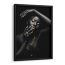 Mujer dorada - Paltik Arte Digital | Cuadro decorativo de Canvas Lab