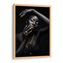 Mujer dorada - Paltik Arte Digital | Cuadro decorativo de Canvas Lab