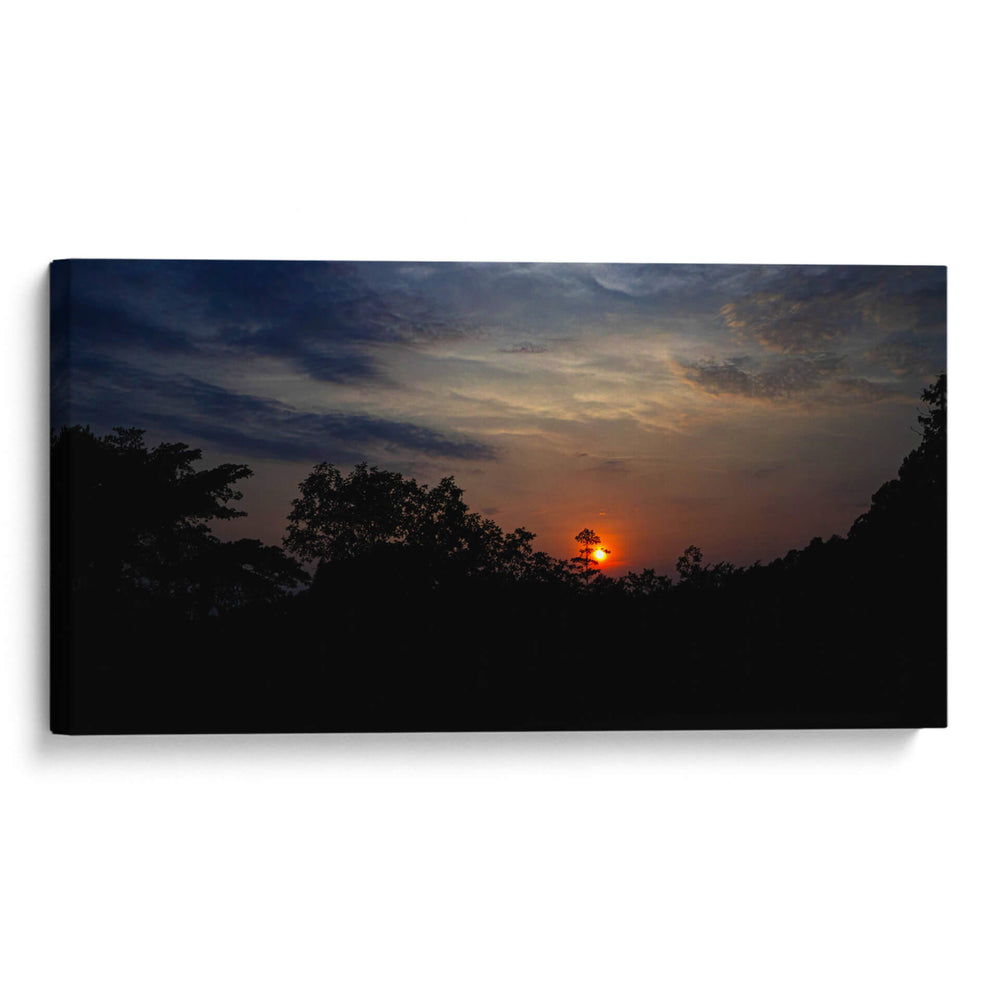 Atardecer sobre sierra oaxaqueña - Lalo Martínez | Cuadro decorativo de Canvas Lab