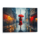 Caminando bajo la lluvia - KaleidoArt Creations | Cuadro decorativo de Canvas Lab