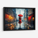 Caminando bajo la lluvia - KaleidoArt Creations | Cuadro decorativo de Canvas Lab