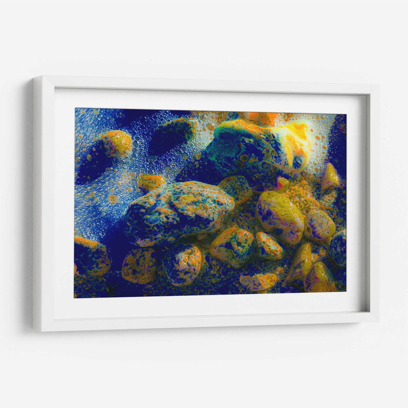 Balance de azul y amarillo - FErB | Cuadro decorativo de Canvas Lab