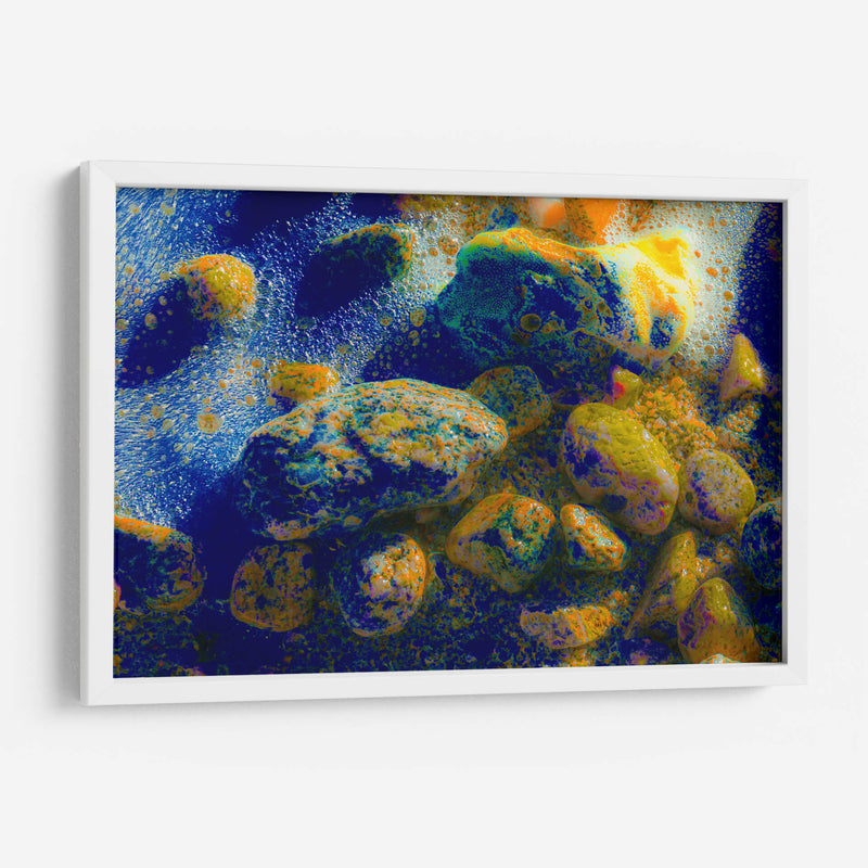 Balance de azul y amarillo - FErB | Cuadro decorativo de Canvas Lab