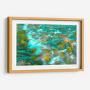 verdes celestes y ocres patrones - FErB | Cuadro decorativo de Canvas Lab