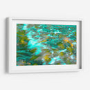 verdes celestes y ocres patrones - FErB | Cuadro decorativo de Canvas Lab