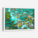 verdes celestes y ocres patrones - FErB | Cuadro decorativo de Canvas Lab