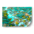 verdes celestes y ocres patrones - FErB | Cuadro decorativo de Canvas Lab