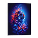 Tigre Neon - Paltik Arte Digital | Cuadro decorativo de Canvas Lab