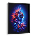 Tigre Neon - Paltik Arte Digital | Cuadro decorativo de Canvas Lab